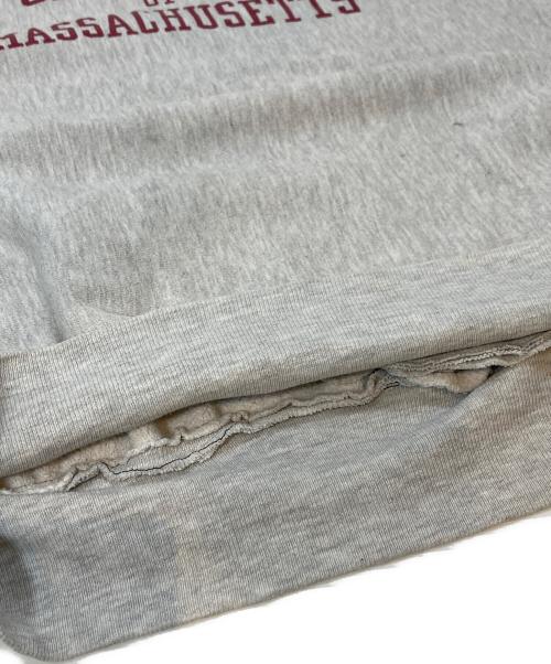Champion REVERSE WEAVE（チャンピオン リバース ウィーブ）Champion REVERSE WEAVE (チャンピオン リバース ウィーブ) 90’ｓ三段プリントスウェット グレー サイズ:XXLの古着・服飾アイテム