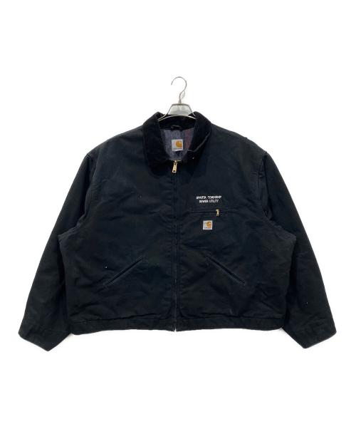 CarHartt（カーハート）CarHartt (カーハート) デトロイトジャケット ブラック サイズ:4XLの古着・服飾アイテム