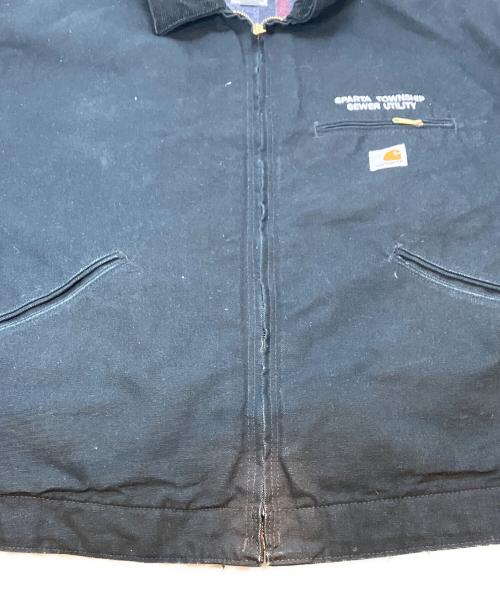 CarHartt（カーハート）CarHartt (カーハート) デトロイトジャケット ブラック サイズ:4XLの古着・服飾アイテム