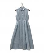 BIRTHDAY BASHバースデーバッシュ）の古着「NS JACQUARD HEPBURN DRESS」｜ブルー