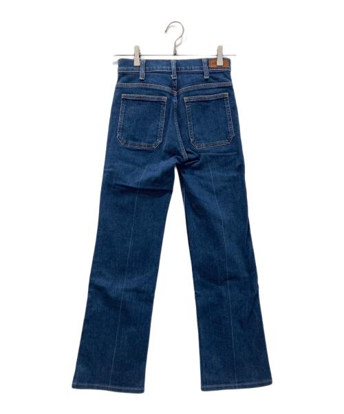 POLO RALPH LAUREN（ポロ・ラルフローレン）POLO RALPH LAUREN (ポロ・ラルフローレン) ハイライズブーツカットデニムパンツ インディゴ サイズ:24Sの古着・服飾アイテム