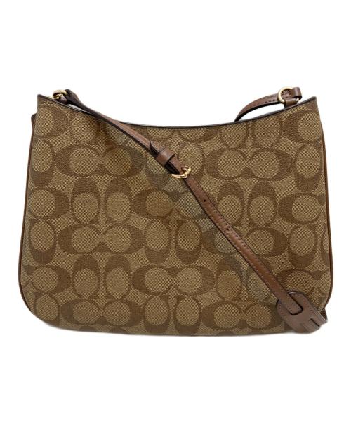 COACH（コーチ）COACH (コーチ) ペネロペ ショルダー バッグ ブラウンの古着・服飾アイテム