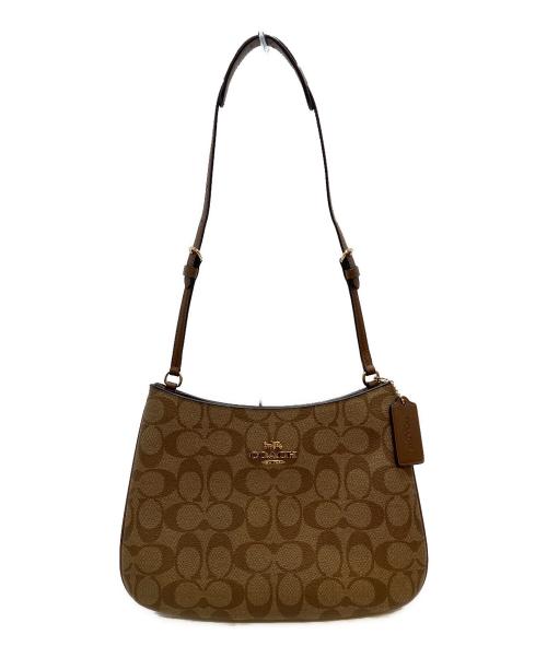 COACH（コーチ）COACH (コーチ) ペネロペ ショルダー バッグ ブラウンの古着・服飾アイテム
