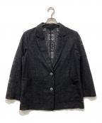 Spick and Spanスピック＆スパン）の古着「レースジャケット」｜ブラック