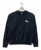 stussyステューシー）の古着「スウェット」｜ブラック
