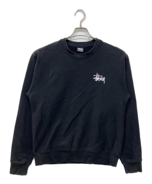 stussy（ステューシー）stussy (ステューシー) スウェット ブラック サイズ:Sの古着・服飾アイテム