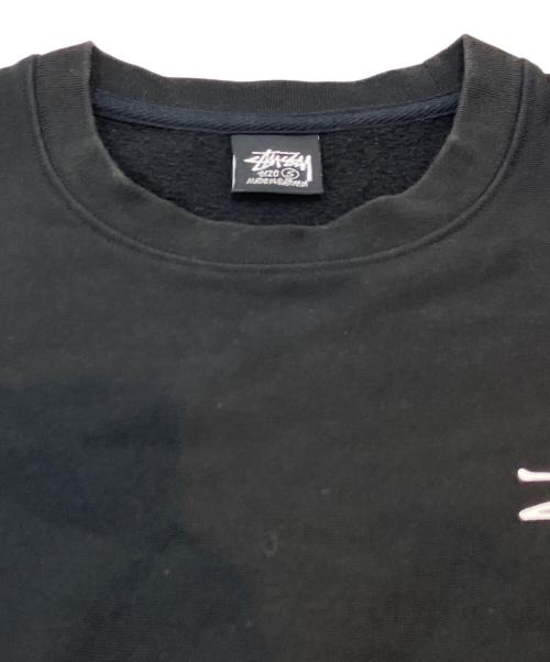 stussy（ステューシー）stussy (ステューシー) スウェット ブラック サイズ:Sの古着・服飾アイテム