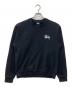 stussy（ステューシー）の古着「スウェット」｜ブラック