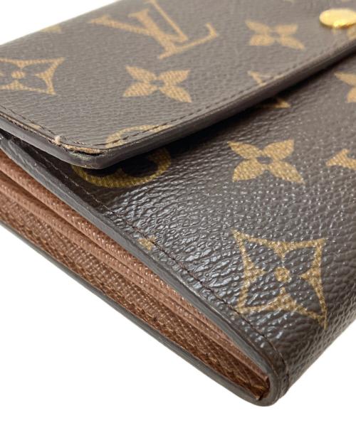 LOUIS VUITTON（ルイ ヴィトン）LOUIS VUITTON (ルイ ヴィトン) ポルトフォイユ・サラ/モノグラム　長財布 ブラウンの古着・服飾アイテム