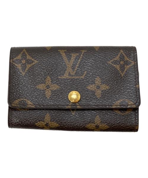 LOUIS VUITTON（ルイ ヴィトン）LOUIS VUITTON (ルイ ヴィトン) ミュルティクレ6 /モノグラム キーケース ブラウンの古着・服飾アイテム