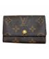 LOUIS VUITTON（ルイ ヴィトン）の古着「ミュルティクレ6 /モノグラム キーケース」｜ブラウン