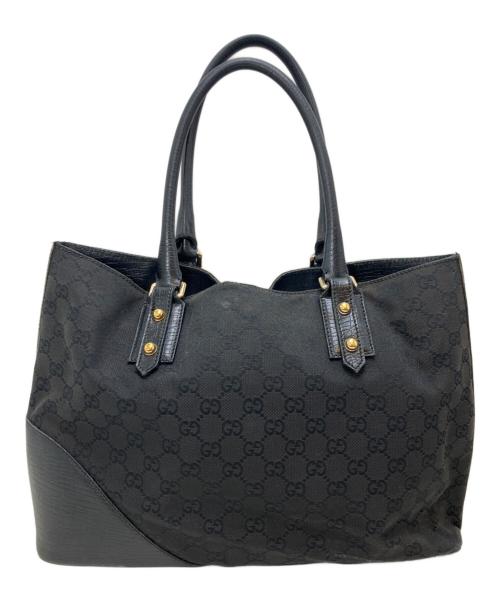 GUCCI（グッチ）GUCCI (グッチ) GGキャンバス ホースビット トートバッグの古着・服飾アイテム