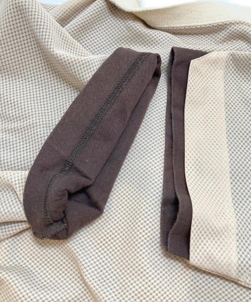 GOODENOUGH（グッドナイフ）GOODENOUGH (グッドナイフ) 90‘sメッシュレイヤードカットソー ベージュ サイズ:40の古着・服飾アイテム