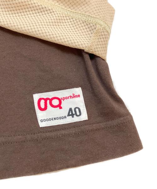 GOODENOUGH（グッドナイフ）GOODENOUGH (グッドナイフ) 90‘sメッシュレイヤードカットソー ベージュ サイズ:40の古着・服飾アイテム