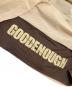 中古・古着 GOODENOUGH (グッドナイフ) 90‘sメッシュレイヤードカットソー ベージュ サイズ:40：8000円