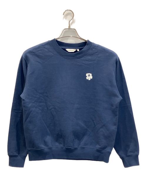 marimekko（マリメッコ）marimekko (マリメッコ) Unikko/Leiot Placement sweatshirt ネイビー サイズ:Sの古着・服飾アイテム