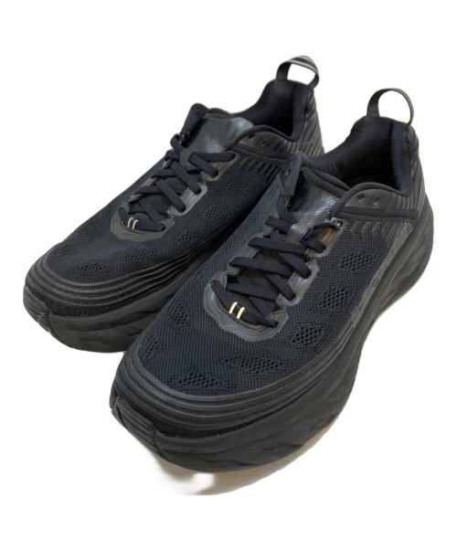 HOKAONEONE（ホカオネオネ）HOKAONEONE (ホカオネオネ) BONDI 6スニーカー ブラック サイズ:28CMの古着・服飾アイテム