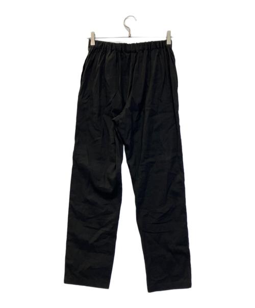 BEARDSLEY（ビアズリー）BEARDSLEY (ビアズリー) リネン混スリムパンツ ブラック サイズ:Fの古着・服飾アイテム