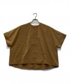 BEARDSLEYビアズリー）の古着「タイプライターボックスTee」｜ブラウン