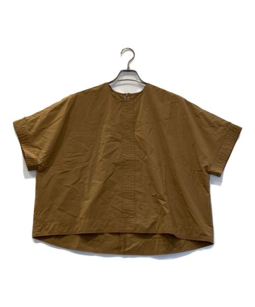 BEARDSLEY（ビアズリー）BEARDSLEY (ビアズリー) タイプライターボックスTee ブラウン サイズ:Freeの古着・服飾アイテム