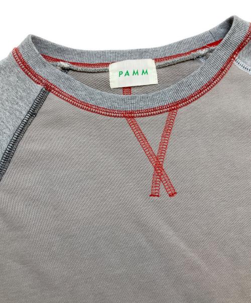 PAMM（パム）pamm (パム) ラグランスリーブスウェット グレー サイズ:1の古着・服飾アイテム