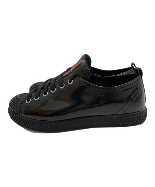 PRADA（プラダ）PRADA (プラダ) Linea Rossa ブラック サイズ:36 1/2(23cm~23.5cm)の古着・服飾アイテム