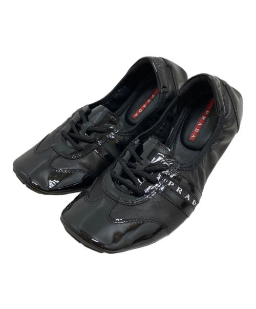 PRADA SPORTS（プラダスポーツ）PRADA SPORTS (プラダスポーツ) バレエシューズ ブラック サイズ:35(22.5CM)の古着・服飾アイテム