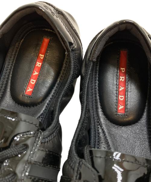 PRADA SPORTS（プラダスポーツ）PRADA SPORTS (プラダスポーツ) バレエシューズ ブラック サイズ:35(22.5CM)の古着・服飾アイテム