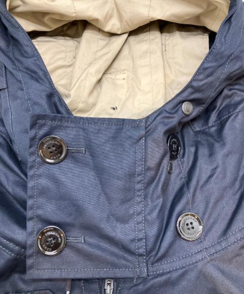 BURBERRY BRIT（バーバリーブリット）BURBERRY BRIT (バーバリーブリット) ベンタイルスモックモチーフ フーデッドジャケット ネイビー サイズ:XXXLの古着・服飾アイテム