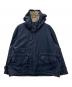 BURBERRY BRIT（バーバリーブリット）の古着「ベンタイルスモックモチーフ フーデッドジャケット」｜ネイビー