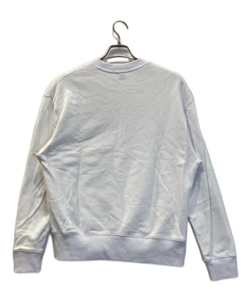 ami（アミ）ami (アミ) クルーネック ホワイト サイズ:Lの古着・服飾アイテム