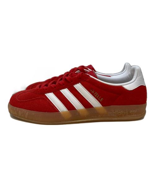 adidas Originals（アディダスオリジナル）adidas Originals (アディダスオリジナル) GAZELLE INDOOR レッド サイズ:US8/UK7 1/2/EUR41 1/3/25.5cmの古着・服飾アイテム