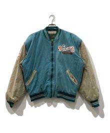 NUTMEG by CAMPRI（ナツメグ・バイ・カンプリ）の古着「90‘sスタジアムジャンパー」｜グリーン