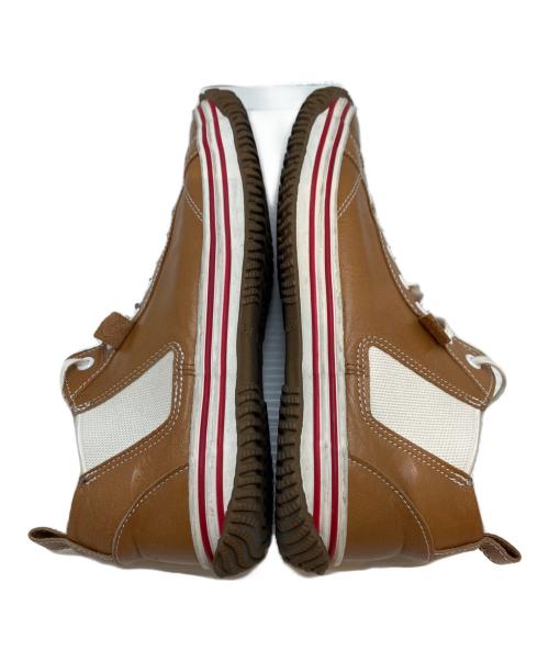 SPINGLE MOVE（スピングルムーヴ）SPINGLE MOVE (スピングルムーヴ) サイドゴアシューズ ブラウン サイズ:S(24.5CM)の古着・服飾アイテム