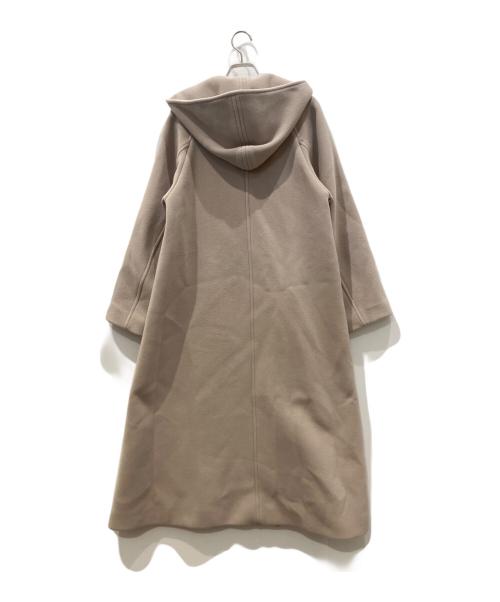 H BEAUTY&YOUTH（エイチ ビューティー&ユース）H BEAUTY&YOUTH (エイチ ビューティー&ユース) PILE HOOD TENT COAT ベージュ サイズ:Sの古着・服飾アイテム