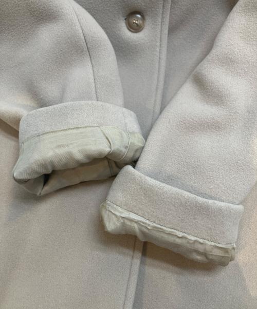 H BEAUTY&YOUTH（エイチ ビューティー&ユース）H BEAUTY&YOUTH (エイチ ビューティー&ユース) PILE HOOD TENT COAT ベージュ サイズ:Sの古着・服飾アイテム