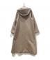 H BEAUTY&YOUTH (エイチ ビューティー&ユース) PILE HOOD TENT COAT ベージュ サイズ:S：9000円