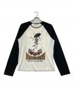 DOLCE & GABBANAドルチェ＆ガッバーナ）の古着「ラグランスリーブカットソー」｜ホワイト
