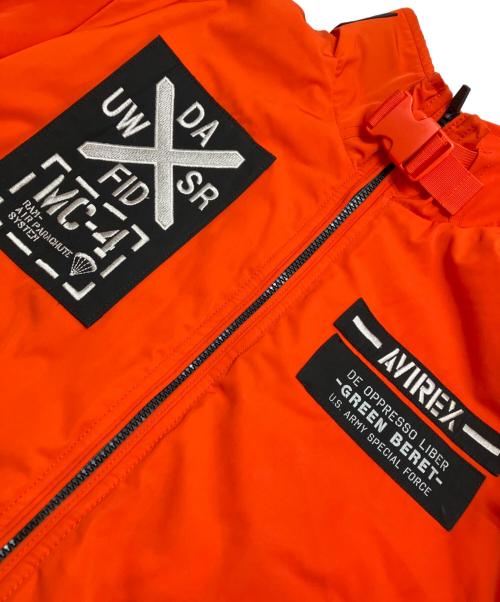 AVIREX（アヴィレックス）AVIREX (アヴィレックス) AMC MA-1 MOD オレンジ サイズ:2XLの古着・服飾アイテム