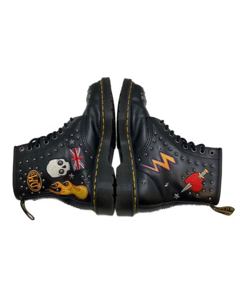 Dr.Martens（ドクターマーチン）Dr.Martens (ドクターマーチン) 1460ROCKABILLY8ホールレースアップブーツ ブラック サイズ:UK4(23.5CM)の古着・服飾アイテム