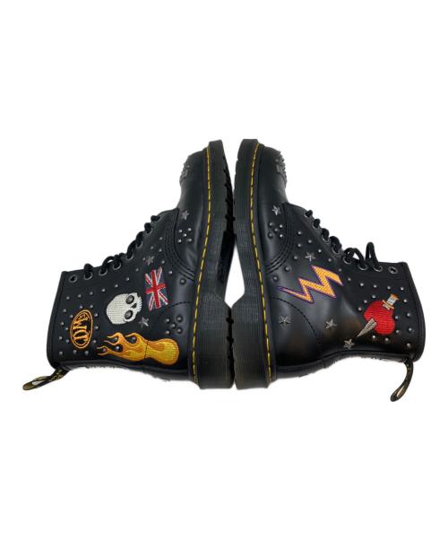 Dr.Martens（ドクターマーチン）Dr.Martens (ドクターマーチン) 1460ROCKABILLY8ホールレースアップブーツ ブラック サイズ:UK4(23.5CM)の古着・服飾アイテム