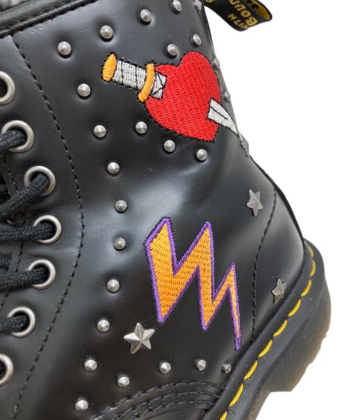 Dr.Martens（ドクターマーチン）Dr.Martens (ドクターマーチン) 1460ROCKABILLY8ホールレースアップブーツ ブラック サイズ:UK4(23.5CM)の古着・服飾アイテム