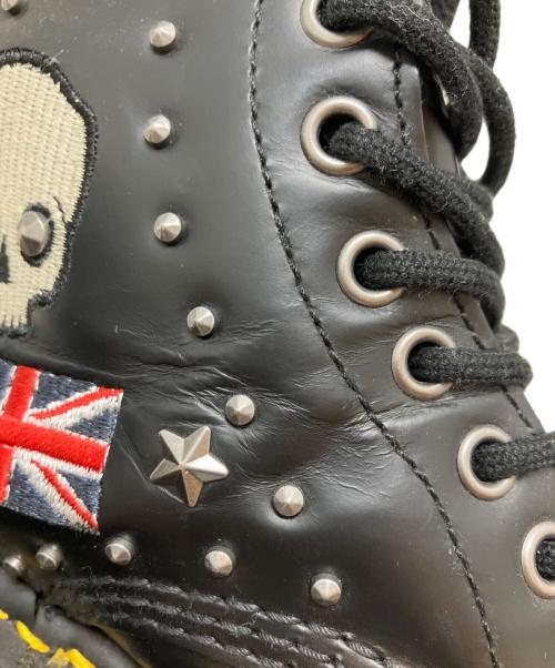 Dr.Martens（ドクターマーチン）Dr.Martens (ドクターマーチン) 1460ROCKABILLY8ホールレースアップブーツ ブラック サイズ:UK4(23.5CM)の古着・服飾アイテム