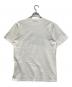maison kitsune (メゾンキツネ) HANDWRITINGクルーネック半袖Tシャツ ホワイト サイズ:S：5000円