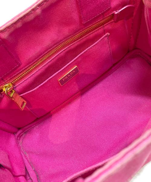 PRADA（プラダ）PRADA (プラダ) トートバッグS ピンク サイズ:表記なしの古着・服飾アイテム