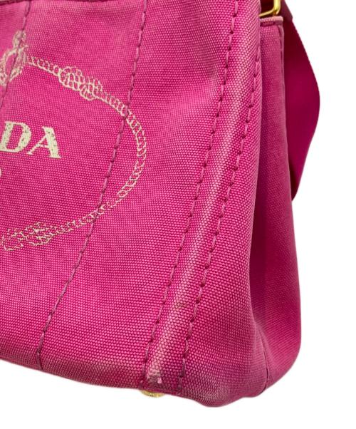 PRADA（プラダ）PRADA (プラダ) トートバッグS ピンク サイズ:表記なしの古着・服飾アイテム