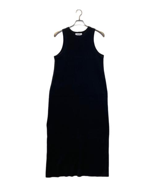 SACRA（サクラ）SACRA (サクラ) DOUBLE FACE COTTON OP ブラック サイズ:Mの古着・服飾アイテム