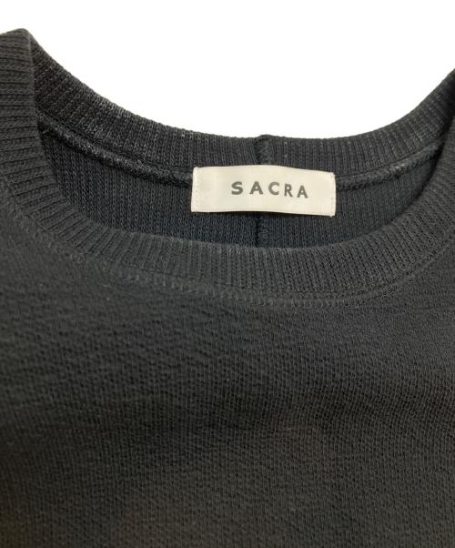 SACRA（サクラ）SACRA (サクラ) DOUBLE FACE COTTON OP ブラック サイズ:Mの古着・服飾アイテム