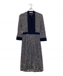 MaxMara（マックスマーラ）の古着「総柄ワンピース」｜ブラウン