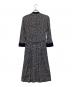 MaxMara (マックスマーラ) 総柄ワンピース ブラウン サイズ:42：9000円